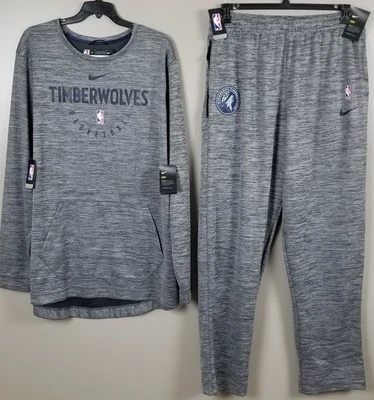 NIKE UTAH JAZZ EQUIPO NBA EMITIDO TRAJE SUDADERA + PANTALÓN GRIS NUEVO (TALLA 3XLT ALTO) Foto 1 de 4