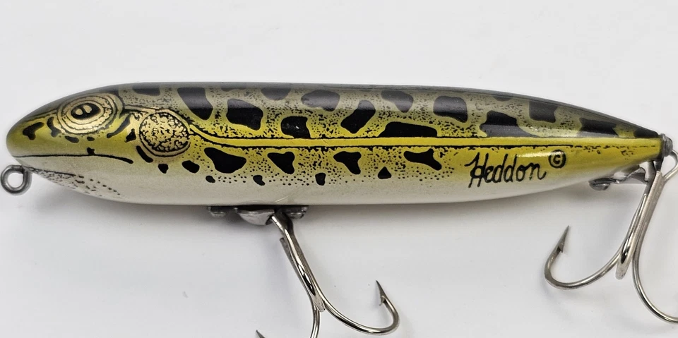 "Señuelo de pesca Heddon Zara Spook vintage punto de rana Topwater 4,5"" coleccionable" Foto 1 de 4