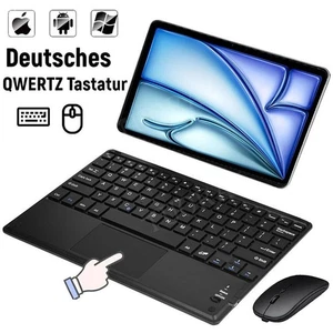 QWERTZ Touchpad Tastatur Maus Für Xiaomi Mi Pad 5 6 7 Pro 11.2 11'' Redmi Pad SE - Bild 1 von 48