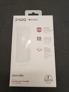 ZAGG Apple iPhone 14 Pro InvisibleShield Glass Elite Screen Protector - Photo 1 sur 1