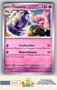 Tinkaton - #085/182 - SV04: Paradox Rift - Pokemon TCG - Picture 1 of 2