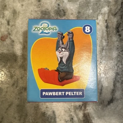 McDonalds Disney Zootopia 2 #8 Pawbert Pelter Niños Happy Meal Juguete 2025 Lince Foto 1 de 4