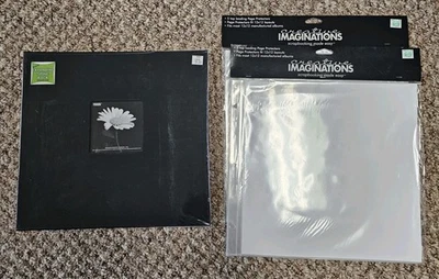 Capa de pano preta Pioneer 12"x12" álbum pós encadernado e 10 páginas extras - Imagem 1 de 4