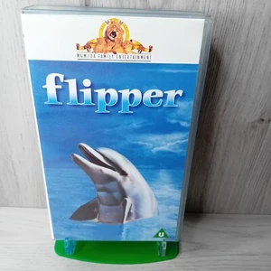 FLIPPER VHS - RARE RETRO VIDEO TAPE - Picture 1 of 4