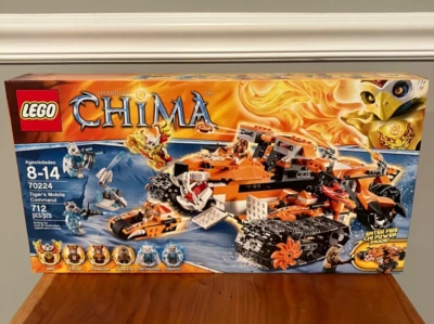 LEGO LEGENDS OF CHIMA: Tiger's Mobile Command (70224) BRAND NEW - Image 1 of 2