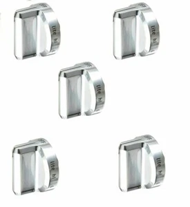 Knob ( Plastic ) Compatible with DGGF3046RFC FGGF3035RFD FGGF3045RFC ( 5 PCs ) - Picture 1 of 6