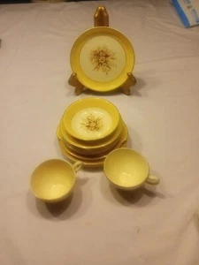 Vintage Century Service Autumn Gold Wheat Dinnerware 13 Miscelaneous Pieces - Picture 1 of 10