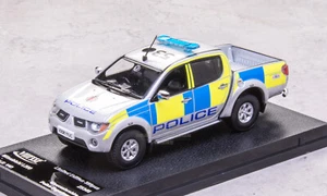 Sunstar 1/43 Mitsubishi L200 camioneta Shizuoka camión de bomberos coche de policía modelo coche de coche - Imagen 1 de 15