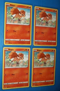 4x Vulpix 022/202 22/202 Pokemon card Sword & Shield common NM - Picture 1 of 1