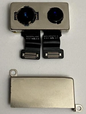 Câmera traseira de substituição original do fabricante Apple iPhone 7 Plus com suporte - Imagem 1 de 2
