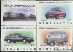 Uzbekistán 154-156 bloque de cuatro (completa edición) nuevo con goma original 1 - Imagen 1 de 1