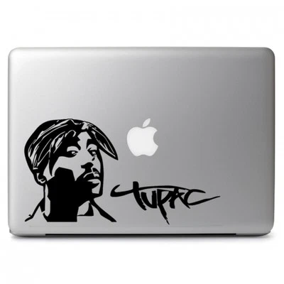 Tupac Shakur 2Pac for Macbook Laptop Car Window Wall Helmet Vinyl Decal Sticker - Image 1 of 4