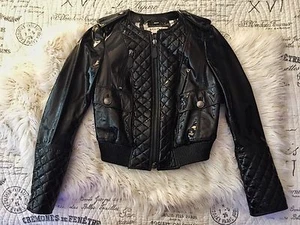 Burberry London Patent Leather motorcycle Jacket - Picture 1 of 5