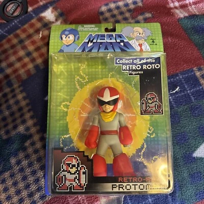 Megaman Retro Roto Protoman Action Figure * NEW SEALED * - Image 1 of 2