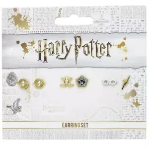 Neu offizielles echtes Harry Potter versilbertes Nieten-Set-Wender/Frosch/Bolzen - Bild 1 von 1