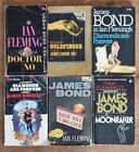 James Bond Book Bundle X6 Classic 007 Action Thriller Ian Fleming Paperback