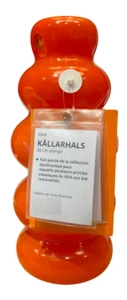 Brand New IKEA KALLARHALS Vase Orange 26 cm (10 ¼ ") 505.837.12 - Foto 1 di 2