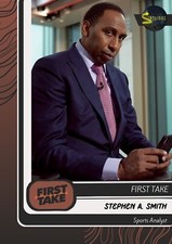 Stephen A. Smith FIRST TAKE - 2023 Starlight’s Contemporary Custom Art Card 