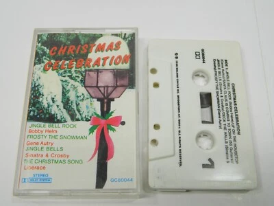 Christmas Celebration Cassette Tape 1988 Bobby Helm/Gene Autry/Sinatra & Crosby - Image 1 of 2
