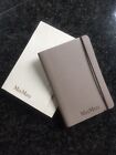 Original Max Mara Leather Diary Notebook Blank Pages