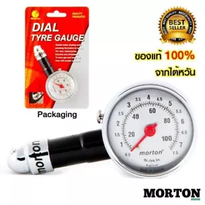 MORTON Tire Pressure Gauge High Quality genuine100% up to 100 lbs. - Picture 1 of 6