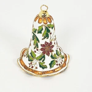 Heirloom Bell Collection "Bell In Bloom" Decorative Floral Trinket Carlton Cards - Picture 1 of 3