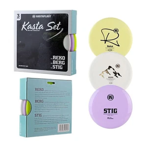 Juego de caja de inicio de golf Kastaplast Disc - 3 discos - Reko, Berg, Stig - Imagen 1 de 3