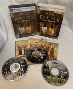 Age Of Empires 3 Gold Edition W/ War Chiefs - PC CD-ROM - For Windows - Picture 1 of 1