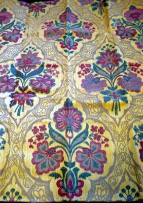 French Designer PLACE VENDOME Brocade 24 x 19"  Fabric Sample For Pillow Crafts - Image 1 of 2