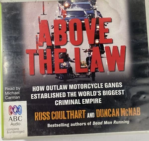 Above The Law by Ross Coulthart & Duncan McNab Audiobook on 9 CDs VGC - Picture 1 of 2