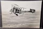 1925 Ägypten - eine Vickers Vimy über der Wüste - RAF Abu Suwir - Foto 18 x 12cm