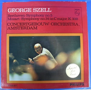 George Szell-Beethoven Symphony No. 5/Mozart Symphony No. 34-LP-Philips 802769LY - Picture 1 of 1