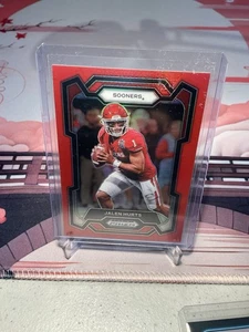 2024 Panini Prizm Draft Picks #99 Jalen Hurts Red Prizm /299 - Picture 1 of 2