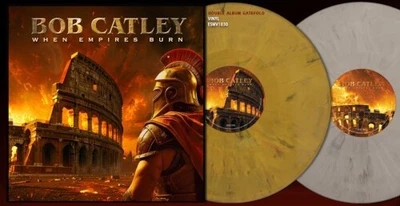 BOB CATLEY (MAGNUM)  - When Empires Burn - NEW 2025 MARBLED VINYL 2 LP EDITION - Image 1 of 2