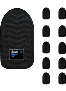 10 Pcs Urinal Mats Floor Pads For Men Bathroom Commerical Restroom Non Slip - Picture 1 of 5