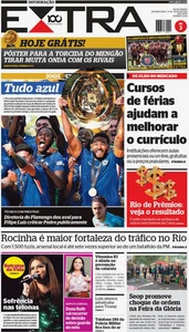 Extra = CHELSEA FIFA CLUB WORLD CUP Brazil Newspaper Jul 14 2025 FLAMENGO POSTER - Picture 1 of 1
