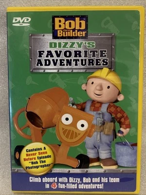 Bob the Builder: Dizzy's Favorite Adventures (DVD, 2004) Full Screen - Image 1 of 3