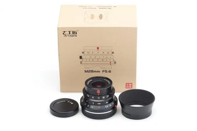 7Artisans 5.6/28Mm Black WEN For Leitz Leica M With Box - Image 1 of 4