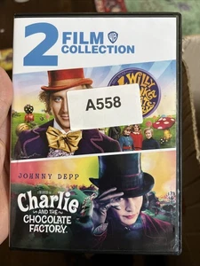 Willy Wonka and the Chocolate Factory / Charlie and the Chocolate Factory DVD - Picture 1 of 2