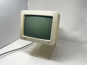 Apple Monitor A2M4090 (1984) – 12” CRT Display for Apple II Macintosh Lisa - Picture 1 of 6