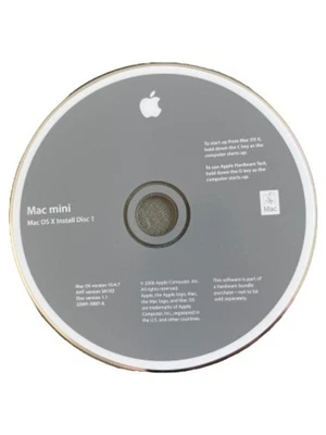 Apple Mac OS X 10.4.7 Install Disc 1 Betriebssystem für Mac mini - Bild 1 von 4