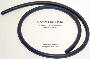 Honda Motorcycle 5.5mm I.D. OE Metric Fuel hose - 1 Meter Length  - Bild 1 von 1