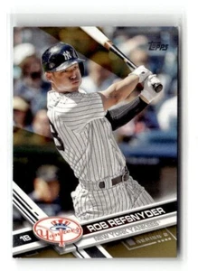 2017 Topps Gold /2017 - #692 Rob Refsnyder - Picture 1 of 2