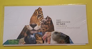 Souvenir Philatélique - Parc Zoologique de Paris - 1934-2014 - Sous Blister - Imagen 1 de 2