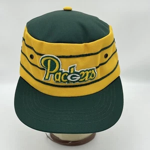 VINTAGE 80s Green Bay Packers PILLBOX Sports Specialties Hat Snapback Very Rare - Picture 1 of 7