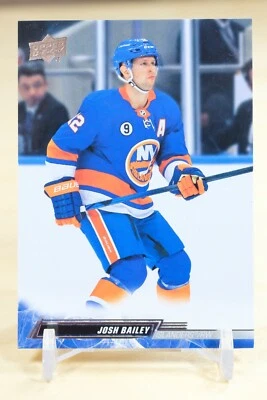 2022-23 Upper Deck Series 1 Base #113 Josh Bailey - New York Islanders - Image 1 of 2