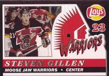 2006-07 Moose Jaw Warriors #4 Steven Gillen