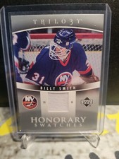 2006-07 Upper Deck Trilogy Billy Smith #HS-SM Honorary Swatches NY Islanders