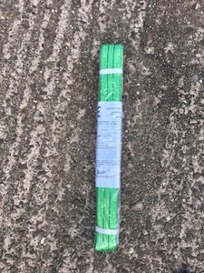 2M Green Flat Woven Webbing Sling - Picture 1 of 2
