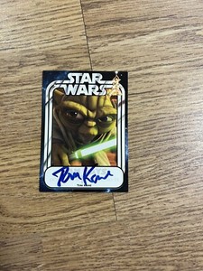Tom Kane Autograph 